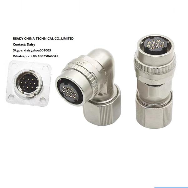 DDK CM10 Male Female Cable Servo Connector 10pin 2pin Straight Angle Connector