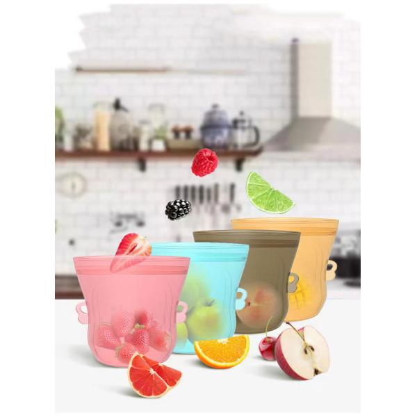 Food Grade Harmless And Safe Silicone Preservation Bag Baby Food Silicone Storage Cup Preservation Cup