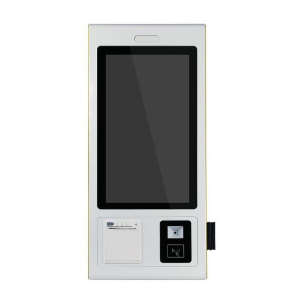 21.5 Inch FHD Self Ordering Kiosk with 10-Point Capacitive Touch Screen and Optional Thermal Printer