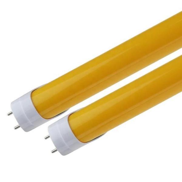 Blue Light Filter Yellow Cover LED Tube 5000k 6000k No Wavelength Below 500nm Energy Efficient And Environment Friendly