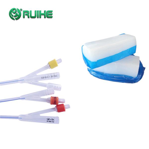 Hardness 70 Shore A Platinum Cure Silicone Rubber High Transparent Medical Catheters