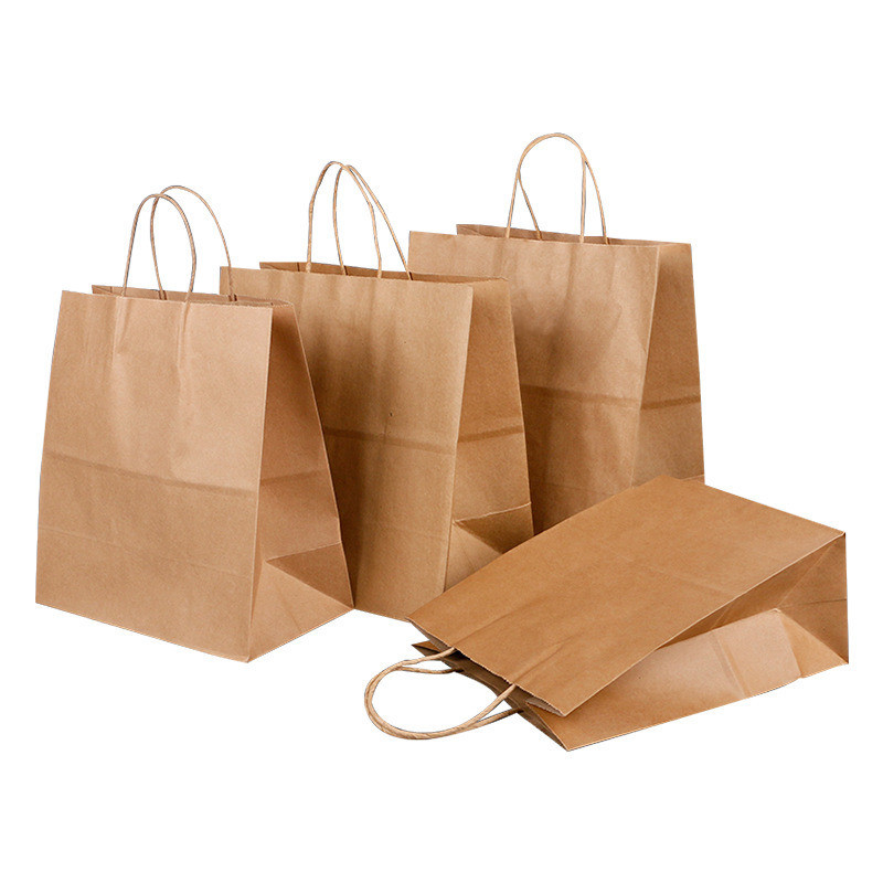Custom Kraft Paper Shopping Bag with OEM and Package Size 57.00cm * 42.00cm * 37.00cm
