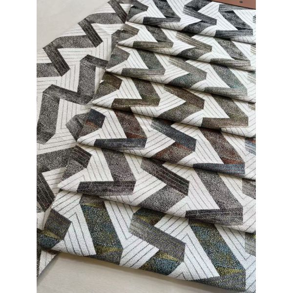 400GSM jacquard woven fabric for curtains and sofa