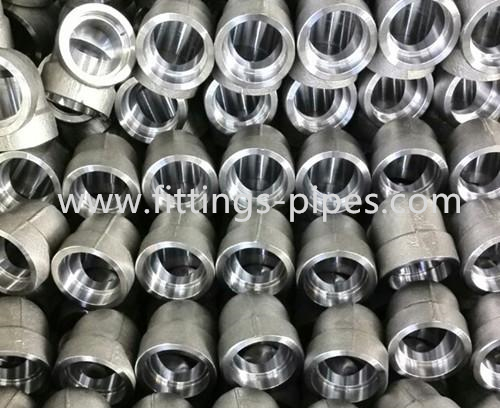 9000lb Forged Steel Pipe Fittings Tee Y Type ANSI B16.11 Standard