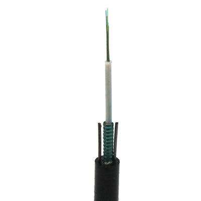 Outdoor Single Mode G652D Armoured Fibre Optic Cable GYXTW Steel Wire