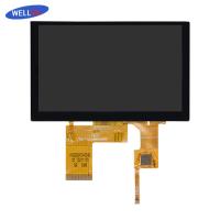 Retroiluminación LED LCD colores de los pixeles el 16.7M del monitor 480x272 del coche de 5 pulgadas