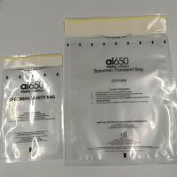 O espécime amarelo e preto do Biohazard ensaca 4 Mil Seal Top Specimen Lab que os sacos para espécimes de empacotamento de envio vendem por atacado o Pri