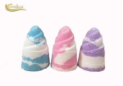 Colorful Unicorn Horn Bath Bomb, SLS Free Bath Bombs With Natural Ingredients
