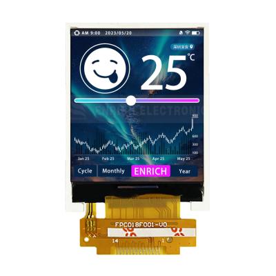 1.77 Inch Tft Lcd Display Panel 128x160 Resolution IC ST7735 Lcd Tft Module
