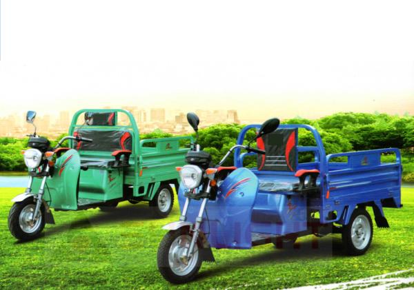 48V 650W Electric Cargo Tricycle Dump Truck With 1300mm*920mm Cargo Box