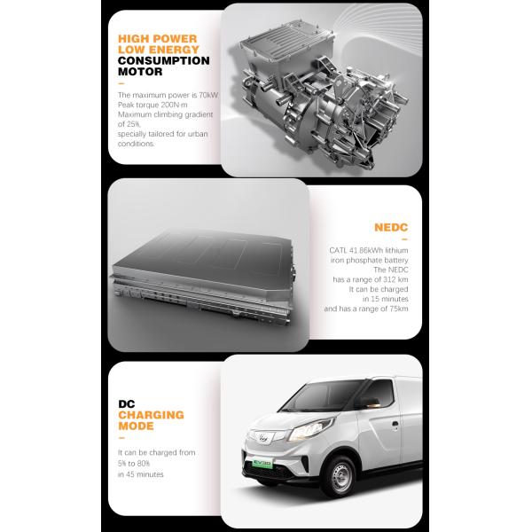 Horario del mercado de junio 22 2023 2024 Maxus Van Transmisión de una sola velocidad para vehículos eléctricos Saic Motor Maxus G10 Pick Up Truck Ev Delivery Van