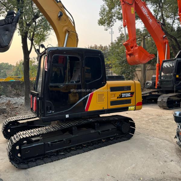 2019 Sany 135 Excavateur d'occasion Économie d'énergie pour les excavateurs à main usagés