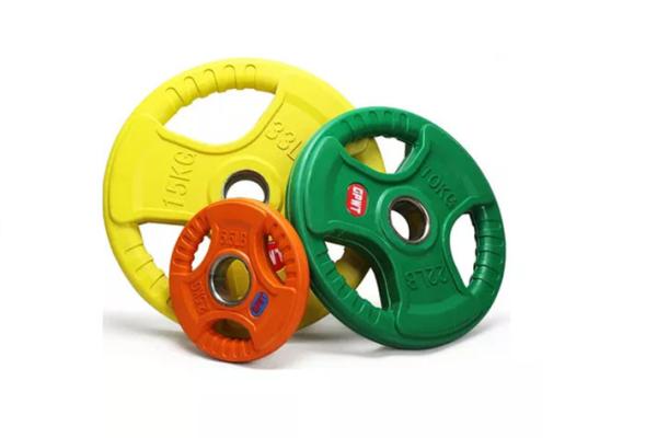 5.5lbs 22lbs 33lbs Competition Bumper Plates PU Color Dumbbell Barbell Plates