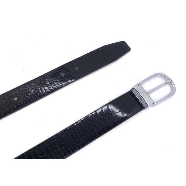 Handcraft Simple Men Leather Dess Belt  / Real Leather Business Belt