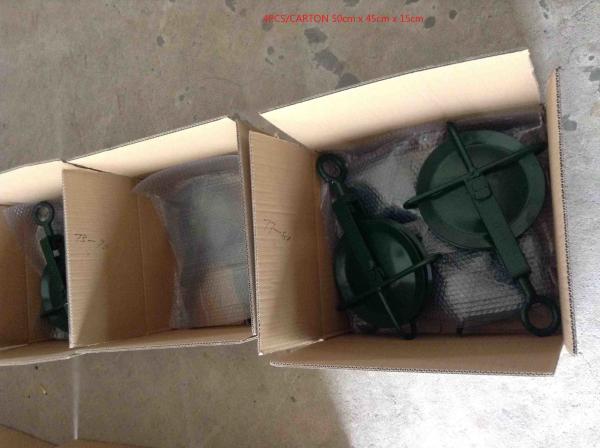 Construction Powder Coated Metal Scaffolding Parts Gin Wheel Heavy Duty