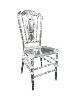 hot sale high quality good price stackable acrylic wedding chair 4pcs/carton