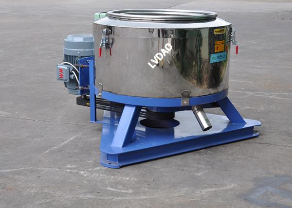 200 Kg/H 5.5 kw Plastic Dewatering Machine General Centrifugal Drying 900*450 Outer Container