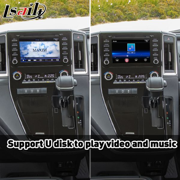 Lsailt Wireless Android Auto Carplay Interface for 2019-Present Toyota Granvia
