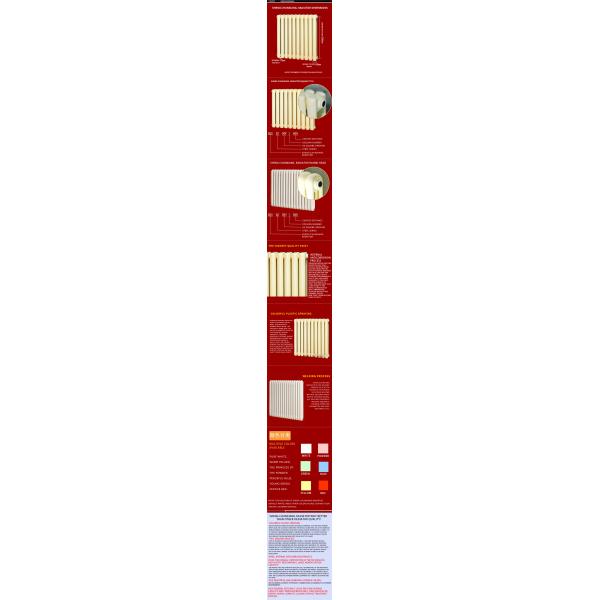 SUN-R10 Horizontal Radiator Designer Room Heating Radiator for Floor Heating Systems