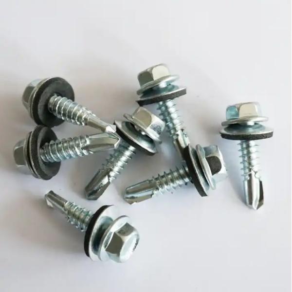 2205 2507 Super Duplex Hex Flange Head Self Drilling Screw High Quality Roofing Screws