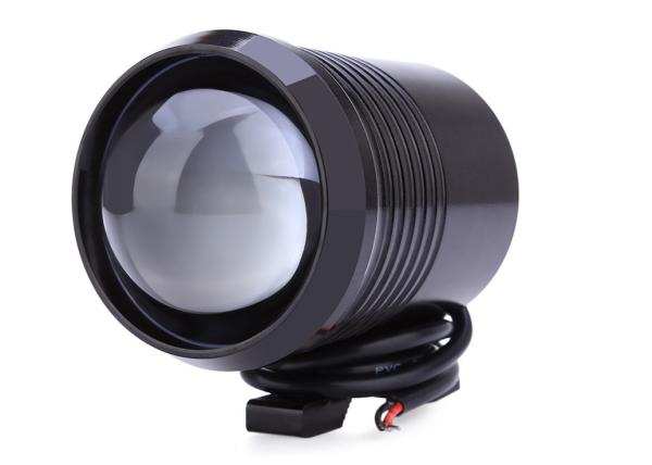 5W Spotlight 6500K Motorcycle Auxiliary Lights , U2 Fog Light For Bike