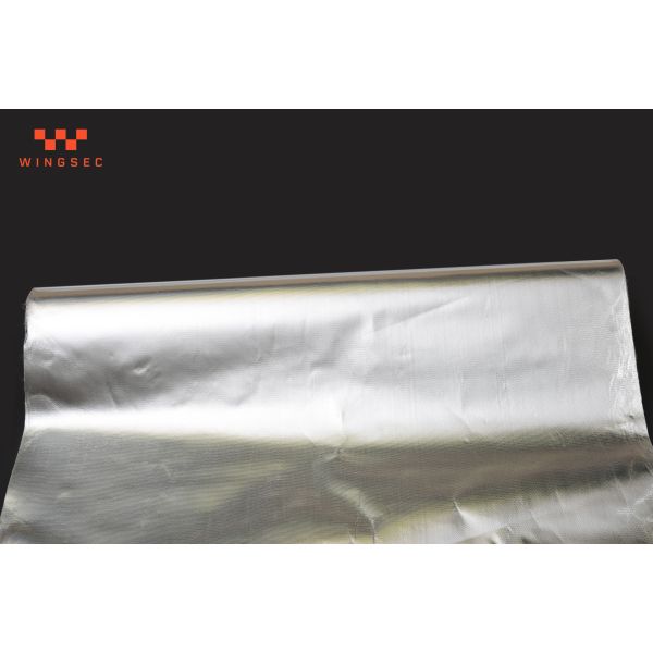 Tissu de fibre de verre en feuille d'aluminium léger 480 g/m² pour l'industrie