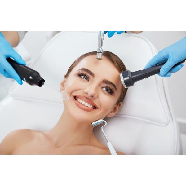 Машина 7 красоты салона лицевого распаровщика заботы многофункциональная в 1