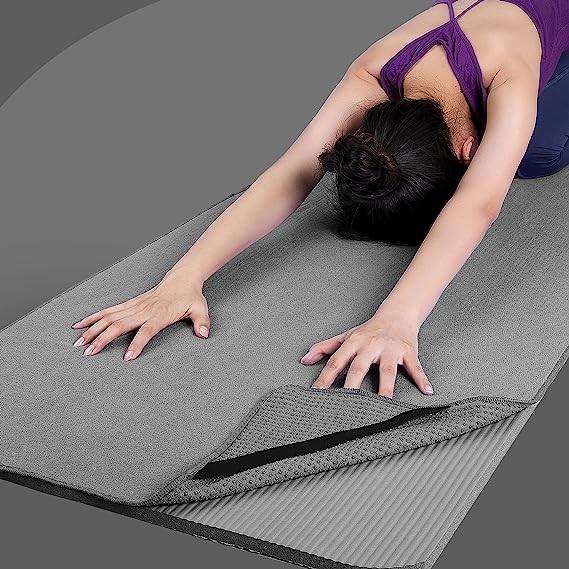 Anti Slip Custom Hot Yoga Towel Disposable Yoga Mats Printed Microfiber Yoga Towel