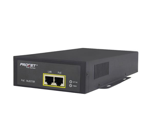 10/100 Base-T High Power Industrial PoE Injector Active 120 Watt
