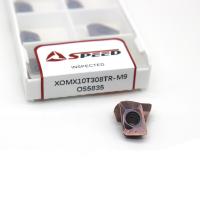 Inserções do carboneto do Cnc do tungstênio, inserções de gerencio XOMX120408 do carboneto cimentado