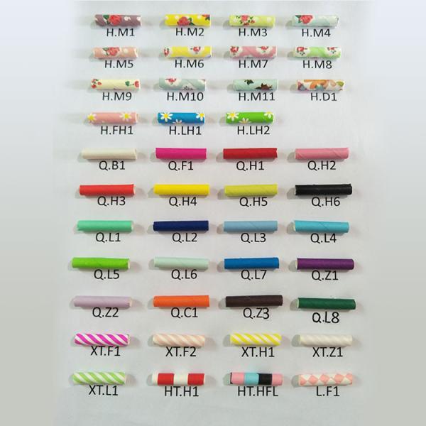 Individual Paper Wrapped Black and White Drinking Straws with Personalized Pattern