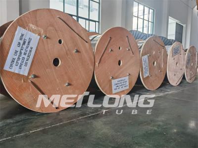 0.035psi Incoloy 825 Stainless Steel Coiled Tubing 12000M Capillary Coiled Tubing