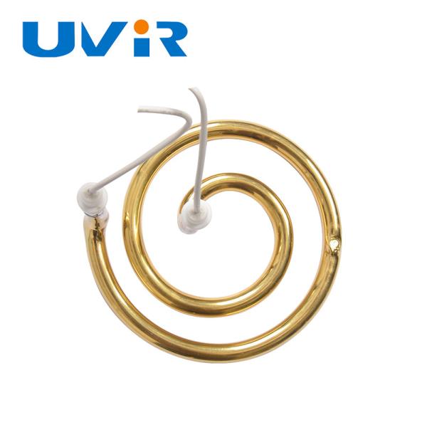 Золотопокрытая инфракрасная нагревательная трубка 45-480В 150-6000Вт