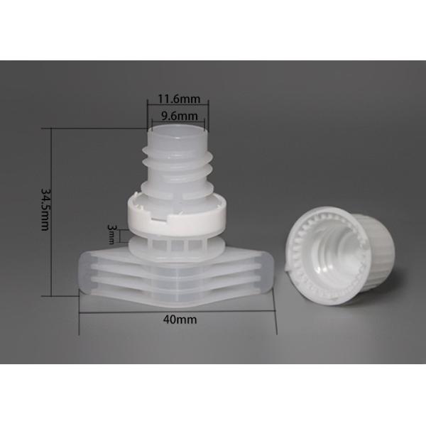 Белый пластиковый Споут с крышками смог автоматическая заполняя упаковка на мешке Дойпак Споут