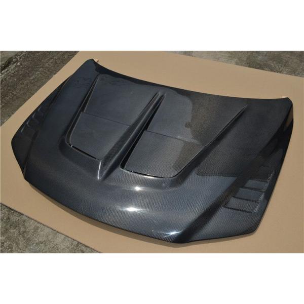 2003-2018 Mazda M6 Shark Edition Pure Carbon Fiber Hood Open Luxury Carbon Black