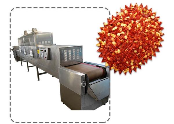 120KW Microwave Pepper/Chili Food Drying Dehydrator Machine For Sale