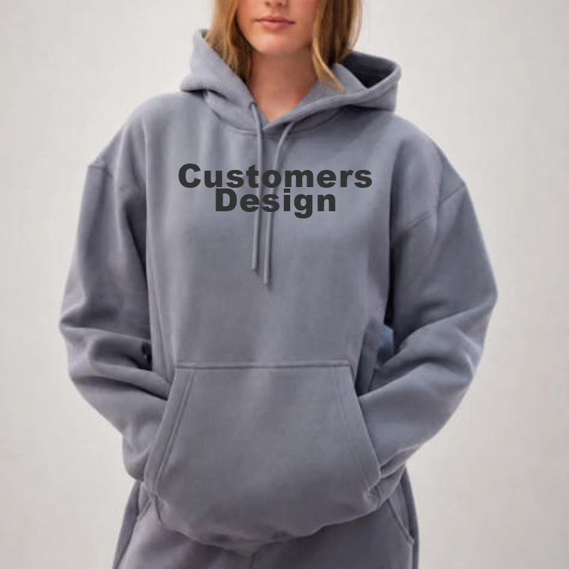 OEM ODM Custom Sensory Oversized Hoodie With Food‑Grade Silicone Chew Drawstring