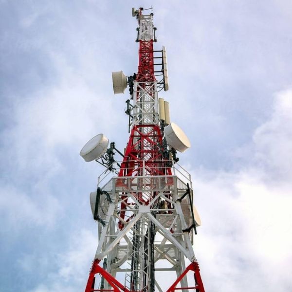 Wireless A36 ASTM 4-Legged Hot-dip Galvanization Telecom Tower for Reliable Internet Solutions