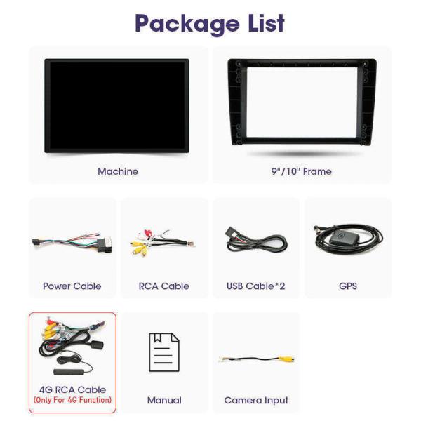 Design de contato 2Din Android Carplay DVD estéreo para Nissan Kia Honda Toyota Opel Ford 13 polegadas