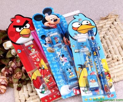 10 in 1 Popular Combined Plastic Stationery Gift Set Office Stationery Set