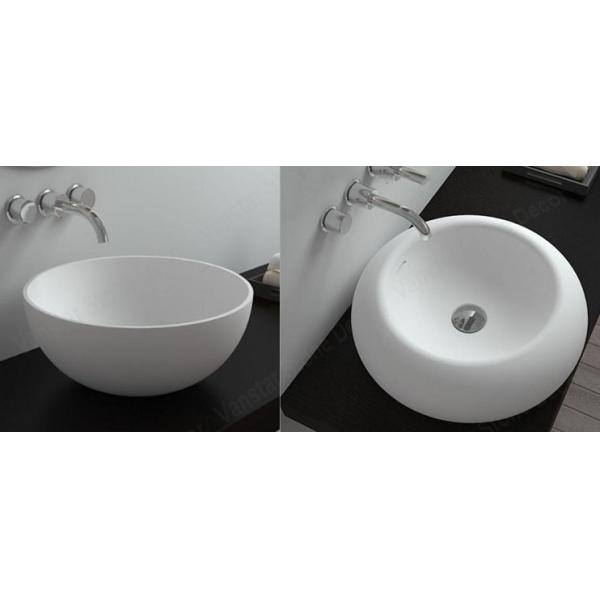 Таз мытья 590*390*215мм керамической раковины ванной комнаты АБ8001 овальный форменный
