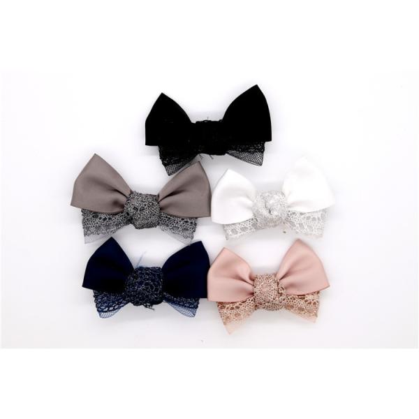 Ribbon coloured bow-tied shoe flower,Handmade footwear ornaments and flower Thread ribbon Beige ,white,black,red ,blue