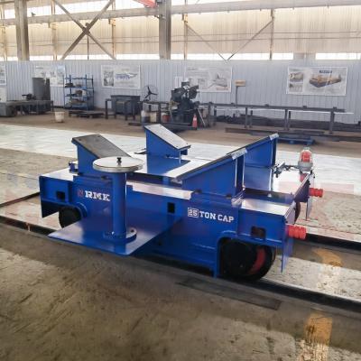 Battery Track Transport Cart Remote Control 25T Steel Plate Transfer Cart