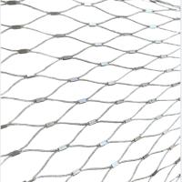Diamond Hole  Stainless Steel Cable Netting SS 316 For Aviary Mesh Bird Net Zoo Mesh