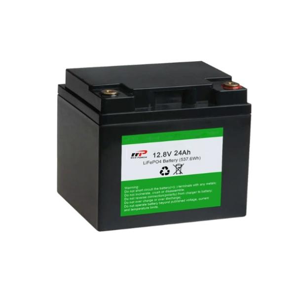 глубокий цикл 12V 24ah lifepo4 аккумуляторная батарея 12,8V литиевые батареи 24Ah Свинцовая кислота Замена лития