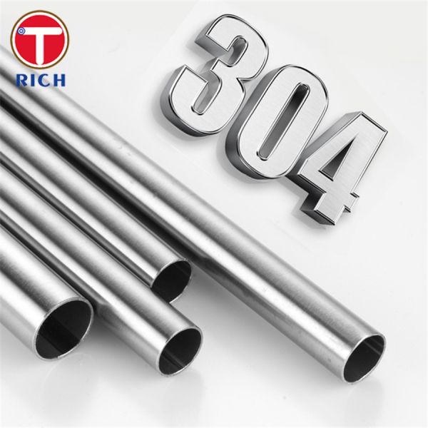 Bright Annealed Cold Drawn Stainless Steel Tubing Seamless Tube for Automotive Applications