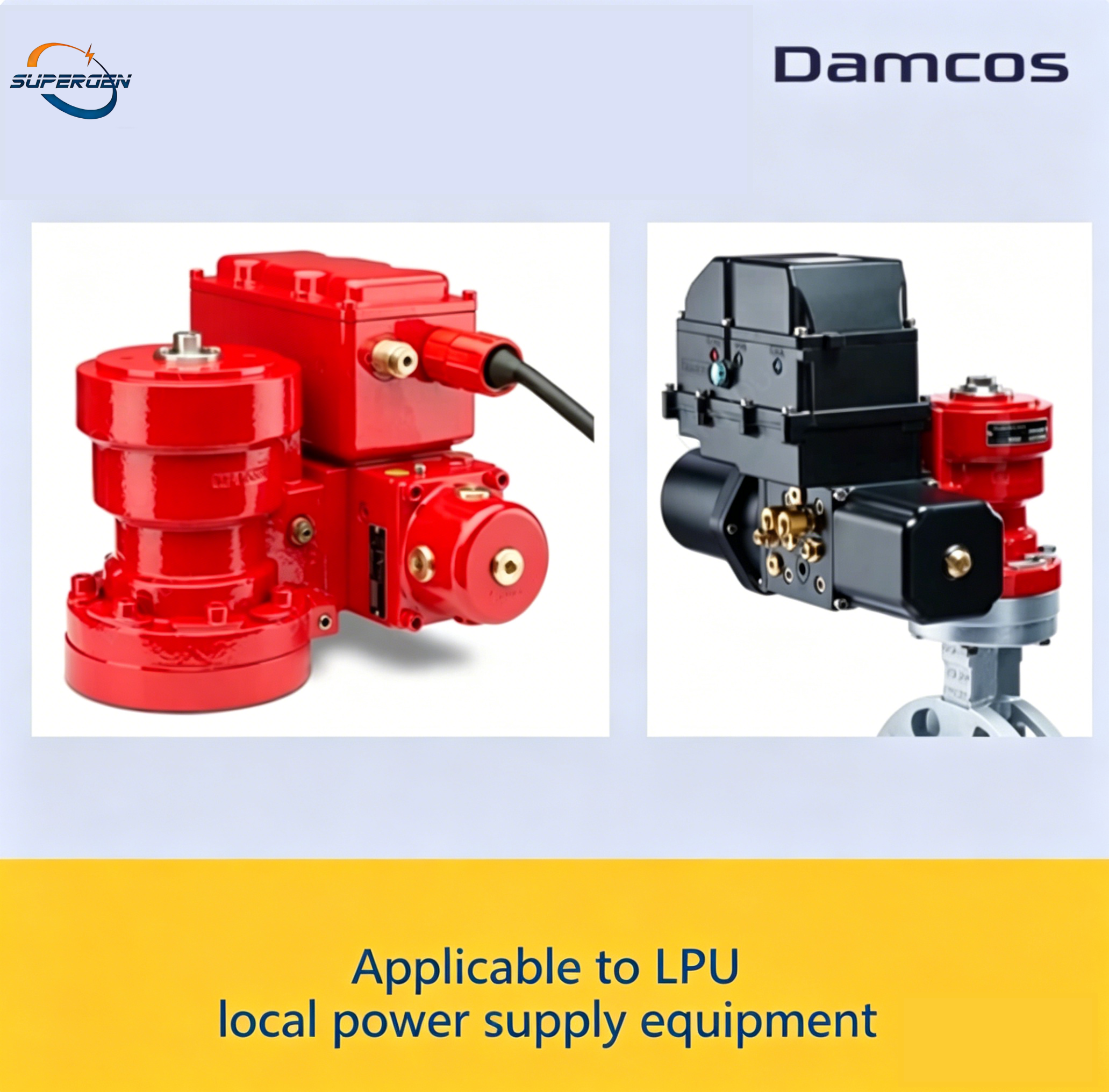 Damcos DPI-C Indicator LPU V2 2K 160B4175 Valve Position Indicator Black -20C to +80C Original Brand New