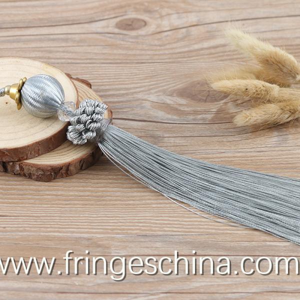 Colorful classical wholesale chinese tassels trimming fringe for curtain car decoration
