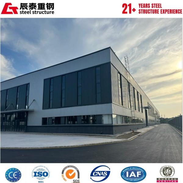 Customized natural lighting solution; galvanized steel frame workshop building;