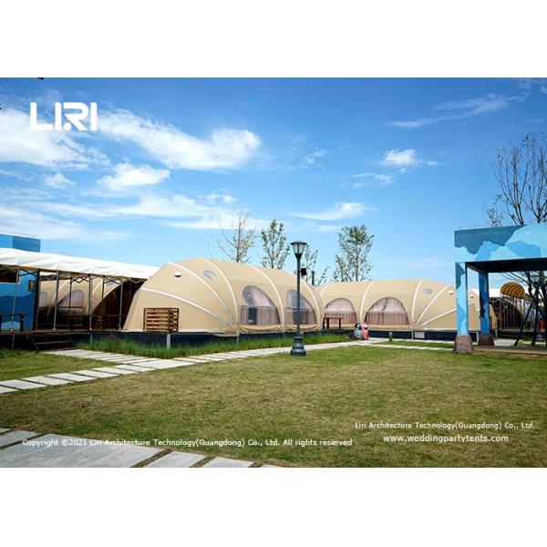 5m Clear Span Luxury Glamping Tents Resort Platform